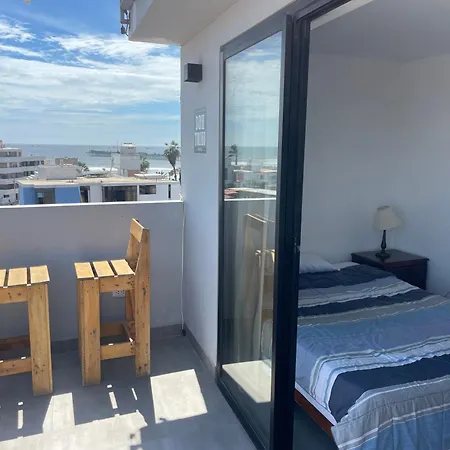 Habitacion Con Terraza Vista Al Mar Pimentel Exterior photo